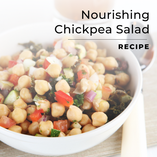 Feeding Healthy Nerves: Nourishing Chickpea Salad