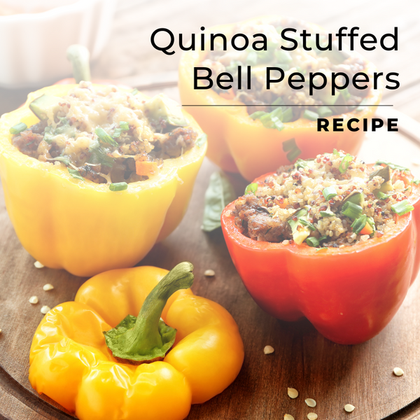 Recipe for Healthy Nerves: Quinoa Stuffed Bell Peppers