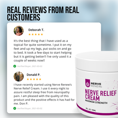 Nerve Renew Cream ~ Maximum Strength Cream