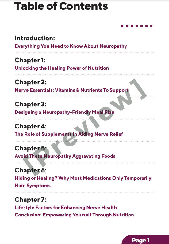 eBook: Nerve Rx - Secrets to Mastering Nerve Health (Digital Download)