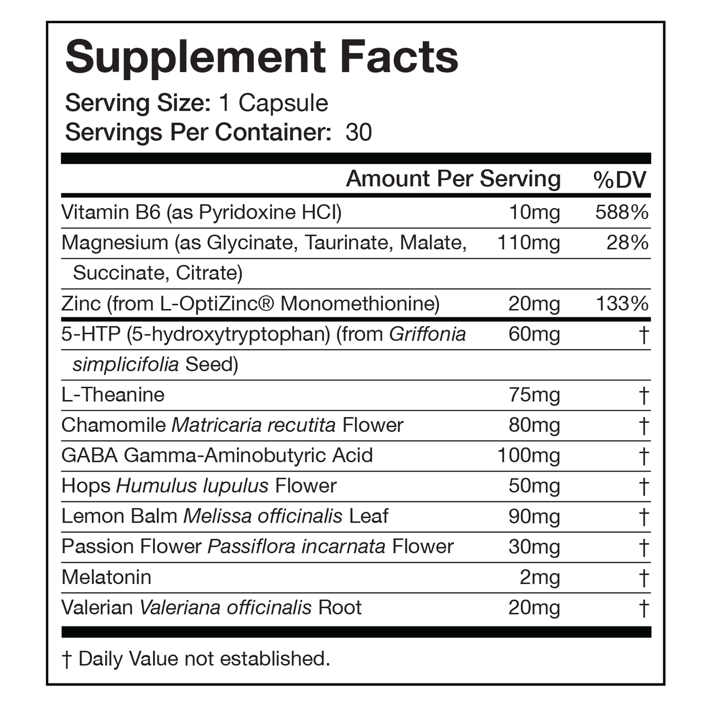 Sleep Aid ~ Herbal Sleep Enhancer
